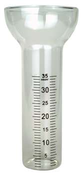 Wunderschöner Regenmesser Frosch Flori mit Schirm